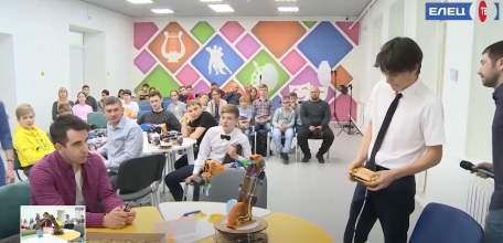 Первые выпускники «Кванториума» представили свои разработки