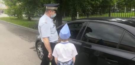 Акция ГИБДД и ЮИД «Мы выбираем жизнь!» в школе № 1 им. М.М. Пришвина