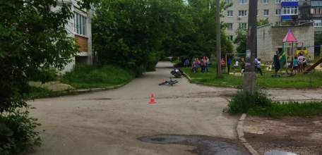 ДТП в Ельце: мопед и велосипед