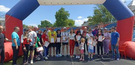 Команда ЕГУ им. И.А. Бунина - серебряный призер соревнований по легкой атлетике в зачет Спартакиады трудящихся