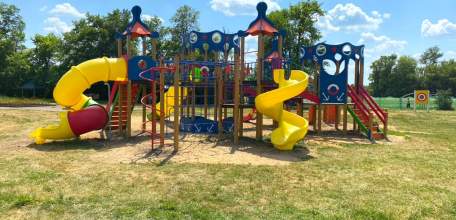 В Елецком районе в рамках нацпроекта открылась детская площадка