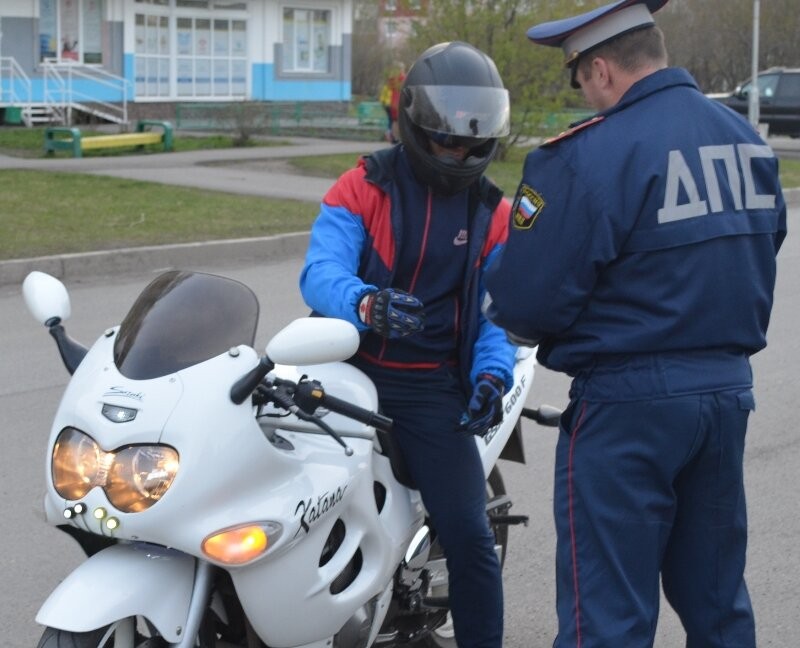 Байкеры на мероприятие