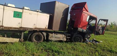 В Елецком районе погиб водитель грузовика