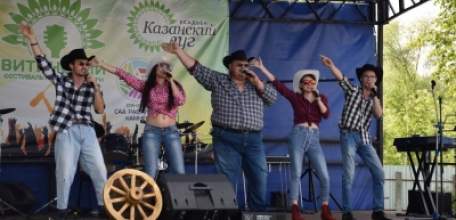 На базе отдыха "Казанский луг" состоялся "Витинский фестиваль русского кантри"
