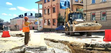 Новые сети водоснабжения строятся в Ельце и Елецком районе