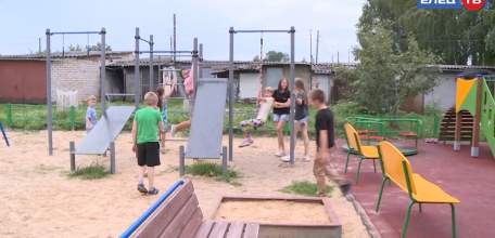 Три за раз: новые комплексные площадки заработали в Ельце в рамках деятельности территориального общественного самоуправления