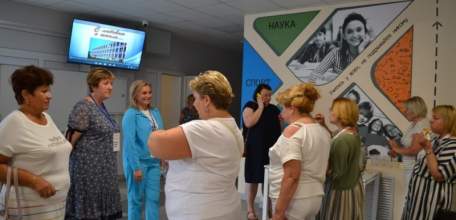 Школа №24 города Ельца стала стажировочной площадкой для делегаций из Московской и Белгородской областей