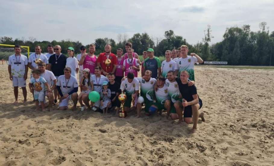 Елецкий район – победитель Кубка Липецкой области по пляжному футболу