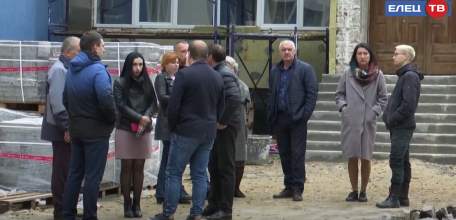 Депутаты горсовета седьмого созыва проконтролировали ход капитального ремонта лицея №5