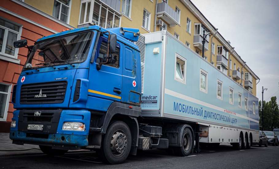 Московские медики проводят профилактические приёмы в Липецкой области