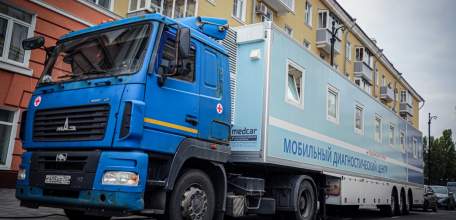 Московские медики проводят профилактические приёмы в Липецкой области