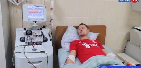 Ельчанин Дмитрий Денисов пожертвовал свои стволовые клетки тяжелобольному человеку