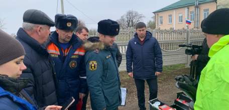 На территории Елецкого района состоялись командно-штабные учения по гражданской обороне