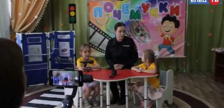 В дошкольном учреждении заработало детское телевидение
