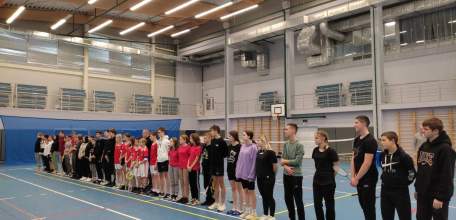 В Елецком районе прошли соревнования по бадминтону в зачёт круглогодичной спартакиады учащихся