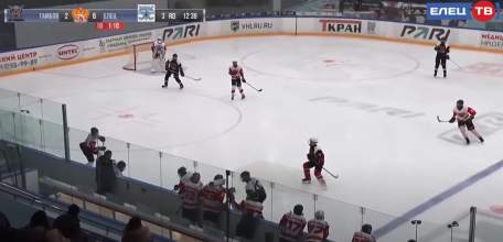 Елецкая команда «Кристалл» одержала победу в Первенстве ЦФО по хоккею