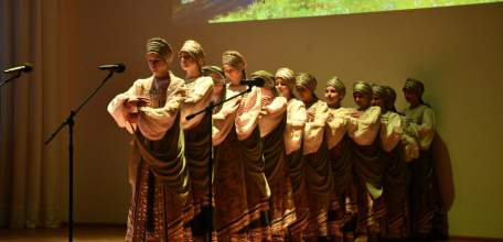 Театрализованная постановка воспитанников воскресных школ Ельца «Защитники земли Русской»