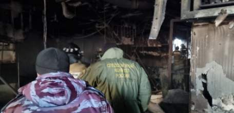 Региональным СК России возбуждено уголовное дело по факту гибели женщины при пожаре в торговом центре