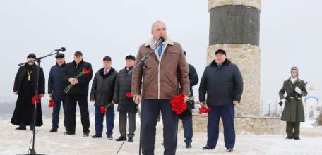 Торжественный митинг, посвященный Дню освобождения Елецкого района и г. Ельца от немецко-фашистских захватчиков и 81-ой годовщине Елецкой наступательной операции