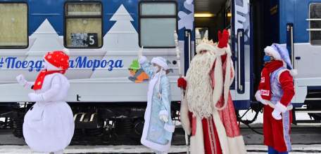 Поезд Деда Мороза прибудет в Липецкую область