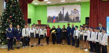 В елецкой школе №12 имени Героя Российской Федерации В.А. Дорохина открылся класс кадетской направленности «Аэрокосмический класс»