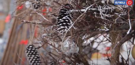 В Ельце прошёл новогодний парад ёлок, выполненных из необычных материалов