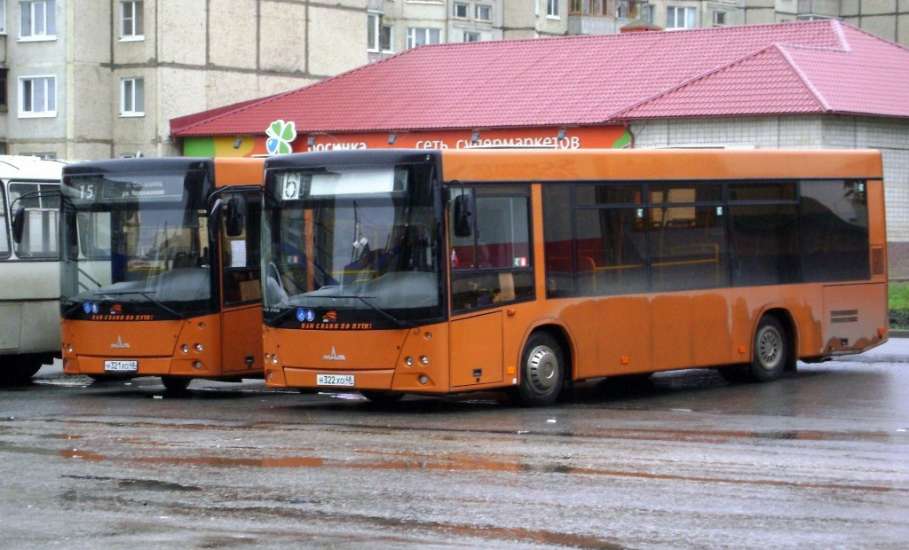 Движение автобусов в Ельце в праздничные дни