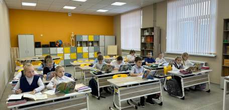 Новый корпус школы в п. Ключ жизни Елецкого района