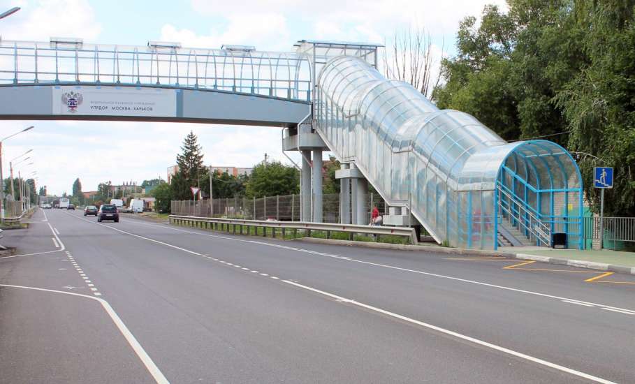 Более 65 километров трасс и один мост обновили в 2022 году в Липецкой области федеральные дорожные службы