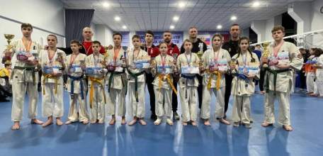 Елецкие спортсмены завоевали медали соревнований «Moscow Open» по киокусинкай