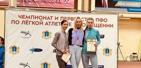Студентка ЕГУ им. И.А. Бунина стала двукратной победительницей чемпионата Приволжского федерального округа по легкой атлетике