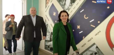 Преображение елецких школ оценила член Общественной палаты РФ Наталья Кравченко