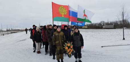 Поисковый отряд «Астра» принял участие в традиционном переходе в день памяти о россиянах, исполнявших служебный долг за пределами Российской Федерации