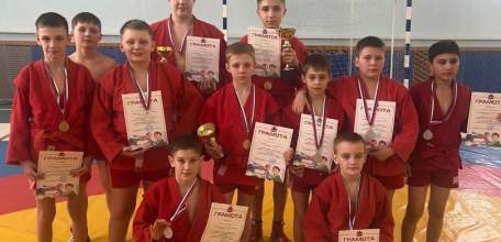 Спортсмены ГБУ ЛО СШОР "Локомотив" успешно выступили на Первенстве муниципального Задонского района "За самбо"