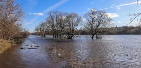Из-за весеннего паводка в Липецкой области введен режим повышенной готовности