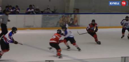 В Ельце прошли заключительные игры первенства ЦФО по хоккею среди юниоров