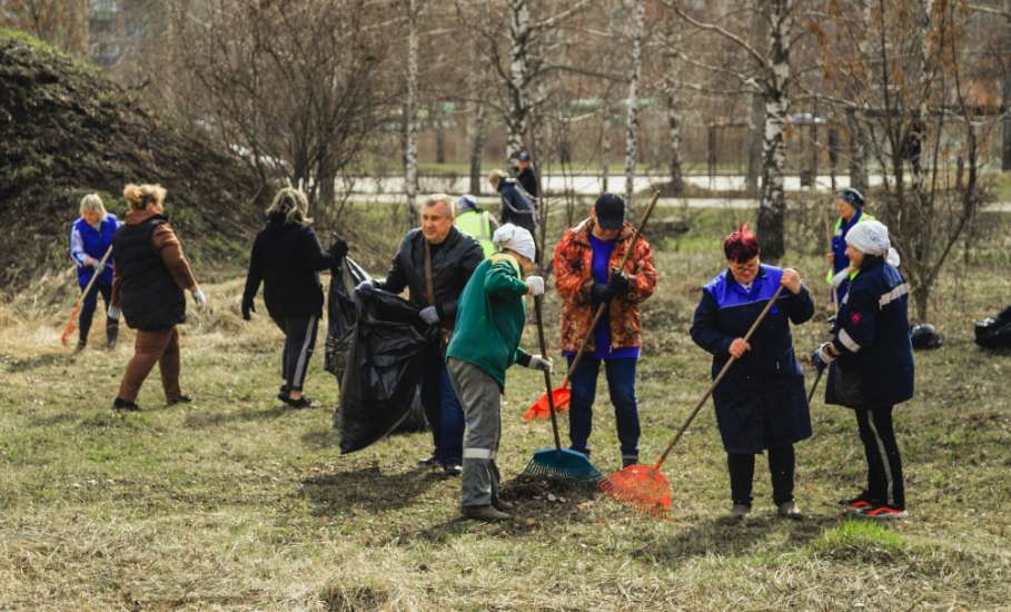 Городские уборки после зимы в Липецке и Ельце завершатся в апреле