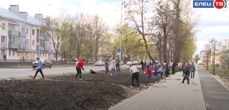 Елец присоединился к Всероссийскому субботнику #КомфортнаяСреда