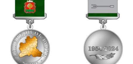 Юбилейная медаль в честь 70-летия Липецкой области учреждена в регионе