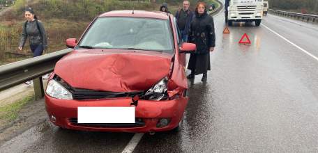 ДТП в районе 204 км автодороги Орел – Тамбов г. Ельца (массовое столкновение)