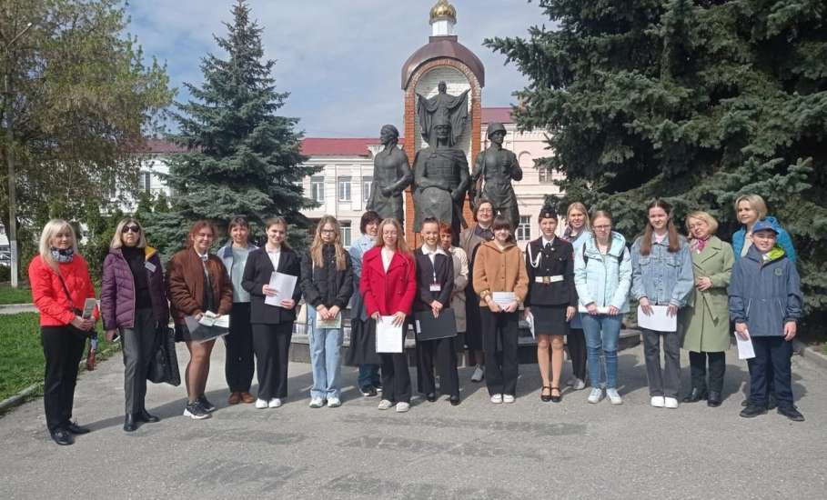 Состоялся городской конкурс юных экскурсоводов «На родной земле Елецкой»