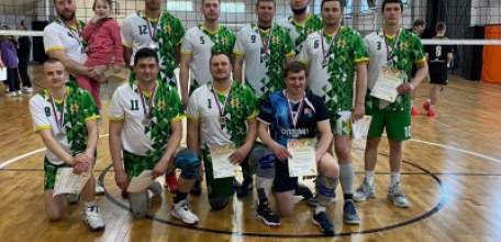 Завершились игры Чемпионата Липецкой области по волейболу среди мужских команд высшей лиги