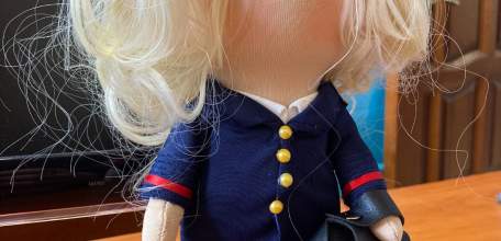 Сотрудники Елецкого ЛО МВД России на транспорте организовали конкурс «Полицейский Дядя Стёпа» среди учащихся кадетских классов поселка Солидарность