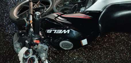 ДТП в Ельце на ул. Орджоникидзе с участием мотоцикла