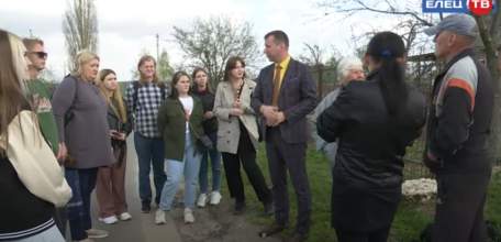 "Округ: проблемы и решения": в объективе Елец ТВ микрорайон «Александровка»