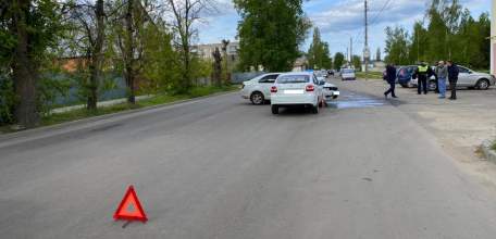 ДТП в Ельце на ул. Новолипецкой