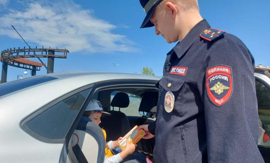 В Ельце идет акция ГИБДД «Внимание – дети!»