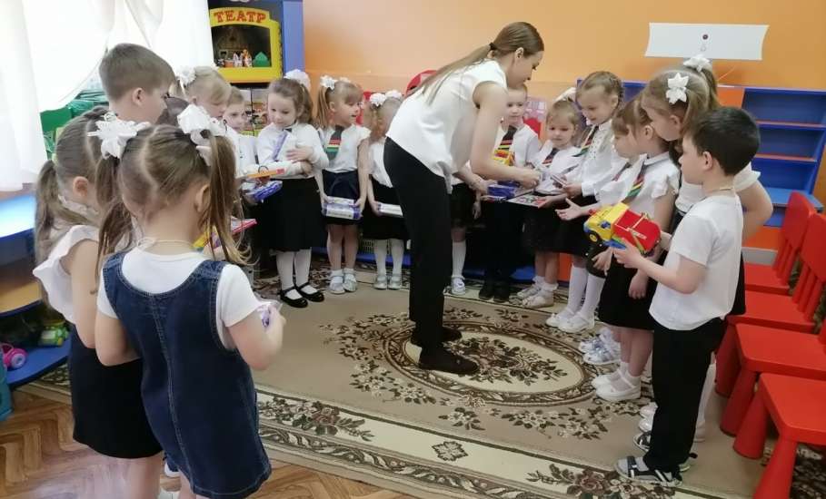 В детском садике №4 г. Ельца прошло профилактическое мероприятия ГИБДД «Внимание – дети!»