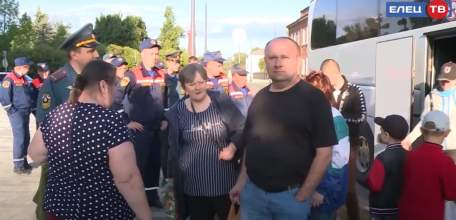 Помощь и поддержка: Елец принял около 100 жителей Белгородской области