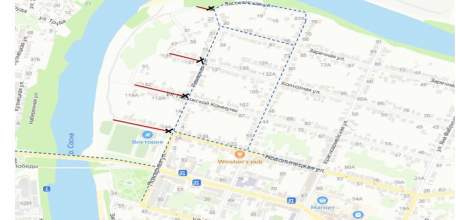 Внимание! Прекращение движения транспортных средств!